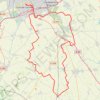 Itinéraire 2022-05-09 18:22:41, distance, dénivelé, altitude, carte, profil, trace GPS