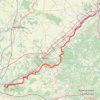 Itinéraire GR 3 : De La Chapelle-Saint-Mesmin (Loiret) à Lussault-sur-Loire (Indre-et-Loire), distance, dénivelé, altitude, carte, profil, trace GPS