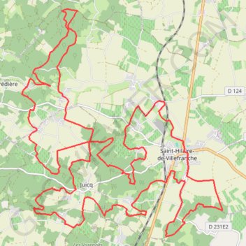 Itinéraire Saint Hilaire complet-8527064, distance, dénivelé, altitude, carte, profil, trace GPS