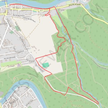 Itinéraire La Vallée de Morhon, distance, dénivelé, altitude, carte, profil, trace GPS