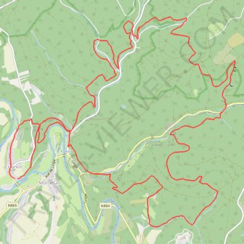 Itinéraire Trail du D+, distance, dénivelé, altitude, carte, profil, trace GPS