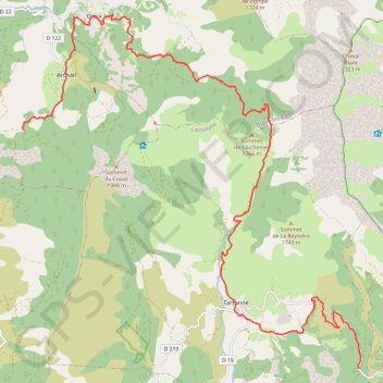 Itinéraire La Bâtie Neuve - Col du Défens, distance, dénivelé, altitude, carte, profil, trace GPS