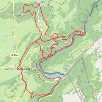 Itinéraire Charquemont, distance, dénivelé, altitude, carte, profil, trace GPS