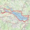 Itinéraire Rund um den Bodensee 218 km, distance, dénivelé, altitude, carte, profil, trace GPS