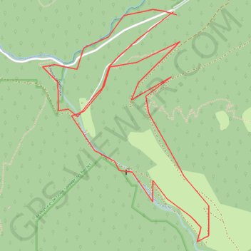 Itinéraire SENTIER DECOUVERTE ECOLE LES BAUGES, distance, dénivelé, altitude, carte, profil, trace GPS