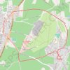 Itinéraire Autour de Connaux, distance, dénivelé, altitude, carte, profil, trace GPS
