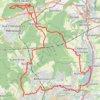 Itinéraire Brognard et Vaudois, distance, dénivelé, altitude, carte, profil, trace GPS