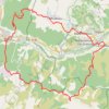 Itinéraire vtt espinouse puimichel pourachere aiglun, distance, dénivelé, altitude, carte, profil, trace GPS