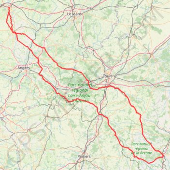Itinéraire BRM 600 - Audax Lavallois, distance, dénivelé, altitude, carte, profil, trace GPS
