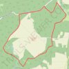 Itinéraire Louette-Saint-Pierre - Autour de la ferme de Longchamps, distance, dénivelé, altitude, carte, profil, trace GPS