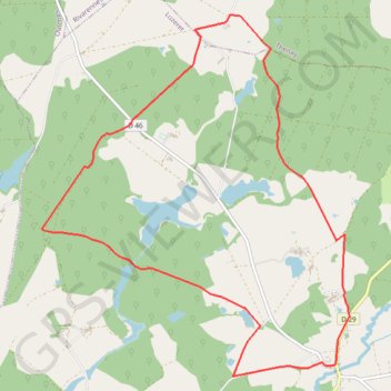 Itinéraire Loup y es-tu ? - Luzeret, distance, dénivelé, altitude, carte, profil, trace GPS