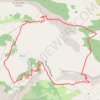 Itinéraire 2025 12 06 - Gourdon tour du clos d&#039;aubriac. Cavillore sams, distance, dénivelé, altitude, carte, profil, trace GPS