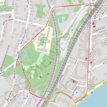 Itinéraire Promenade à Ablon-sur-Seine, distance, dénivelé, altitude, carte, profil, trace GPS