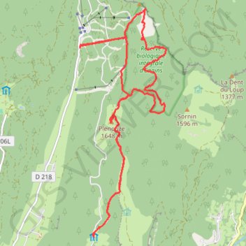 Itinéraire 19 févr. 2023, distance, dénivelé, altitude, carte, profil, trace GPS