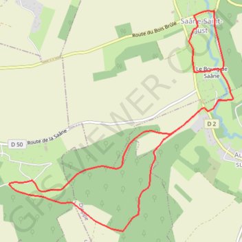 Itinéraire Bracquemont, distance, dénivelé, altitude, carte, profil, trace GPS