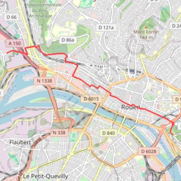 Itinéraire Chemin balisé, distance, dénivelé, altitude, carte, profil, trace GPS