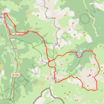 Itinéraire Le Tour du Pic du Midi d'Ossau, distance, dénivelé, altitude, carte, profil, trace GPS