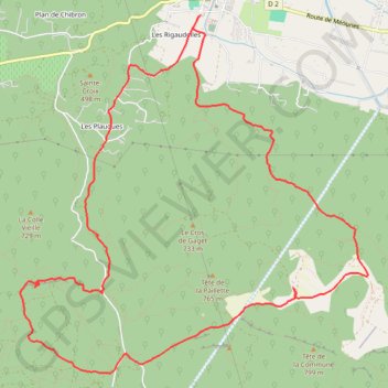 Itinéraire Le Couloir des Armaris, distance, dénivelé, altitude, carte, profil, trace GPS