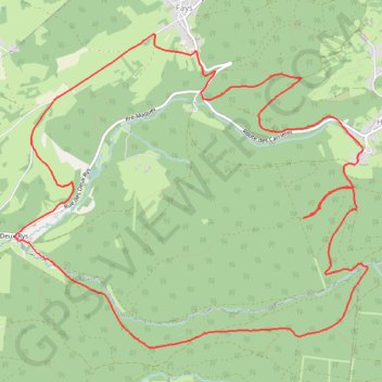 Itinéraire Bois de Harre, distance, dénivelé, altitude, carte, profil, trace GPS