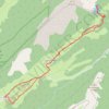 Itinéraire Refuge de Spée, distance, dénivelé, altitude, carte, profil, trace GPS