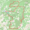 Itinéraire Les Ocres de Mormoiron, distance, dénivelé, altitude, carte, profil, trace GPS