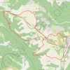 Itinéraire Blaireau, distance, dénivelé, altitude, carte, profil, trace GPS