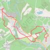 Itinéraire ONmove 500 HRM - 08/02/2020, distance, dénivelé, altitude, carte, profil, trace GPS