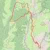 Itinéraire Le Mont Trélod, distance, dénivelé, altitude, carte, profil, trace GPS