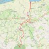 Itinéraire 1 - Nouveau parcours (1), distance, dénivelé, altitude, carte, profil, trace GPS