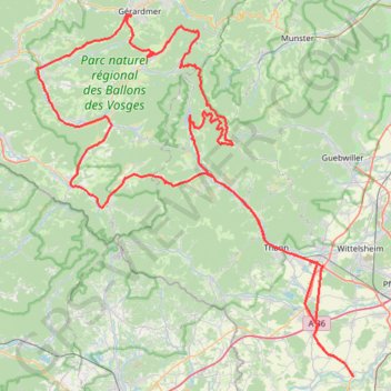Itinéraire Track liberty-2023-12-04T21:54:08.132Z, distance, dénivelé, altitude, carte, profil, trace GPS