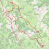 Itinéraire Chaliers - Le Malzieu, distance, dénivelé, altitude, carte, profil, trace GPS