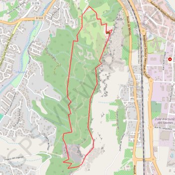 Itinéraire La montagne de Crussol, distance, dénivelé, altitude, carte, profil, trace GPS