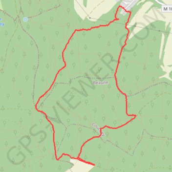 Itinéraire Marche nordique Flavignerot, distance, dénivelé, altitude, carte, profil, trace GPS