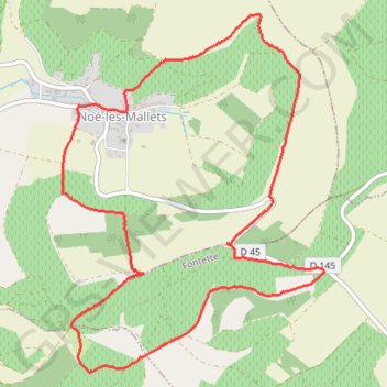 Itinéraire Randonnée Chatillon sur Seine, distance, dénivelé, altitude, carte, profil, trace GPS