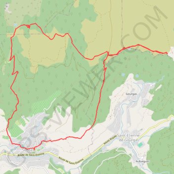 Itinéraire trace, distance, dénivelé, altitude, carte, profil, trace GPS