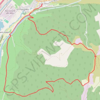 Itinéraire Chemin de la colle, distance, dénivelé, altitude, carte, profil, trace GPS