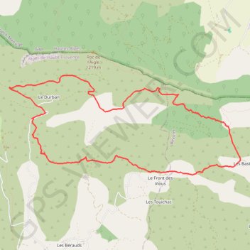 Itinéraire Pierre Impie, distance, dénivelé, altitude, carte, profil, trace GPS