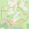 Itinéraire Château d'Alleuze - Barrage de Grandval, distance, dénivelé, altitude, carte, profil, trace GPS