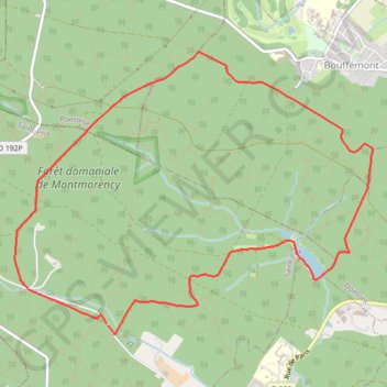Itinéraire Balade en Forêt de Montmorency - Saint-Prix, distance, dénivelé, altitude, carte, profil, trace GPS