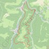 Itinéraire De Bousseviller à Eberbach, distance, dénivelé, altitude, carte, profil, trace GPS