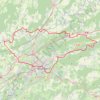 Itinéraire La Vallée de l'Ognon - Doubs, distance, dénivelé, altitude, carte, profil, trace GPS