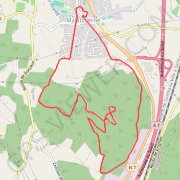 Itinéraire Notre-Dame de Montchamp, distance, dénivelé, altitude, carte, profil, trace GPS