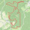 Itinéraire Trail "Sur les Sentiers de la Fondation Vivalia" - Porcheresse, distance, dénivelé, altitude, carte, profil, trace GPS