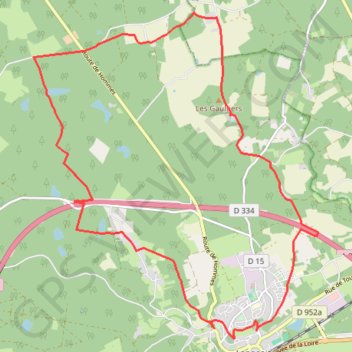 Itinéraire Boucle Le Plateau, distance, dénivelé, altitude, carte, profil, trace GPS