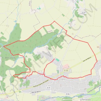Itinéraire Les Coteaux du Morin et de l'Aubetin - Boissy-le-Châtel, distance, dénivelé, altitude, carte, profil, trace GPS