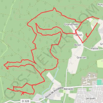 Itinéraire suuntoapp-MountainBiking-2022-03-06T09-45-03Z, distance, dénivelé, altitude, carte, profil, trace GPS