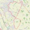 Itinéraire Odars Escalquens, distance, dénivelé, altitude, carte, profil, trace GPS