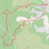 Itinéraire Belgentier - Vallon des Sardouires, distance, dénivelé, altitude, carte, profil, trace GPS