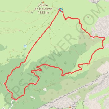Itinéraire Samoëns, chalets de Bostan, col de la Golèse, distance, dénivelé, altitude, carte, profil, trace GPS