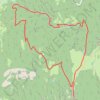 Itinéraire La Pierre Chanduraz, distance, dénivelé, altitude, carte, profil, trace GPS